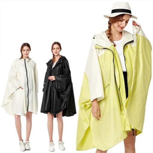 Big Size Xxl Women Breathable Raincoat Lightweight Rain