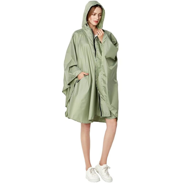 Big Size Xxl Women Breathable Raincoat Lightweight Rain
