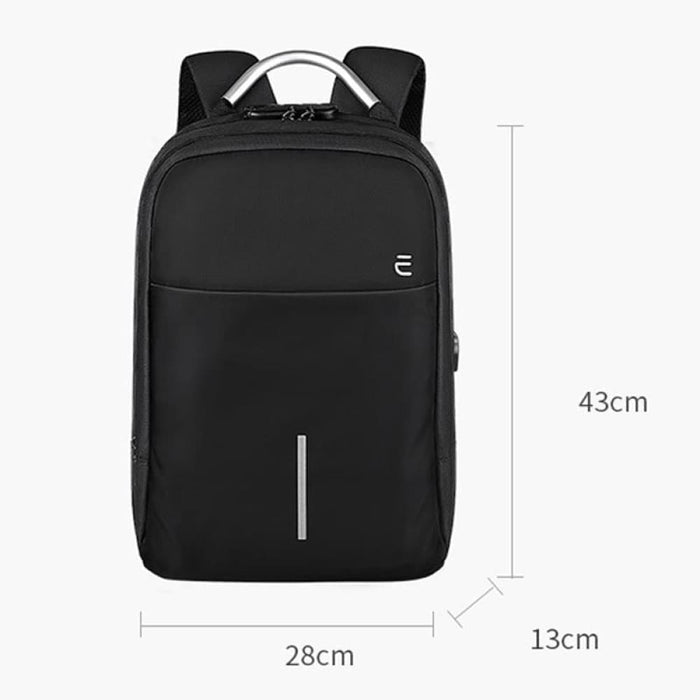 Sj16 Laptop Anti Theft Backpack Size 13 15.6 Mysterious