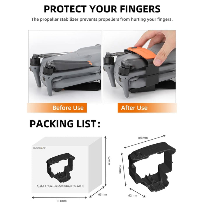 Sj663 Blade Holder Fixed Propeller Fixer Guard for Dji Air 3