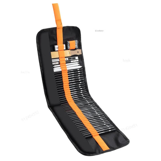 Sketch Pencil Set 27 38 47 Pieces Roll Up Canvas Wrap Art