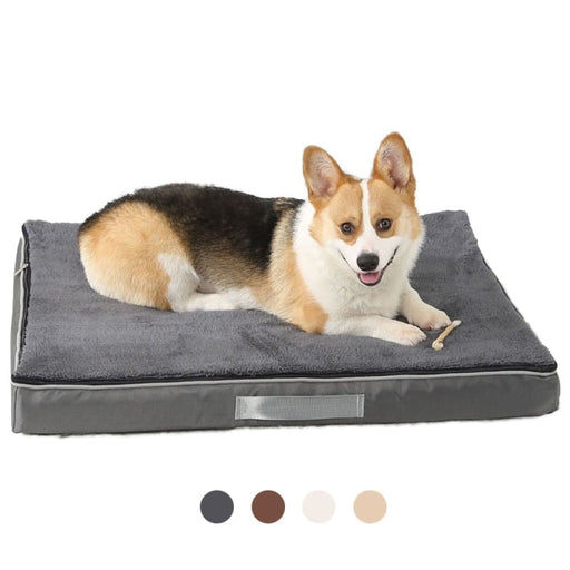 Non-skid Washable Waterproof Memory Foam Pet Bed for Small
