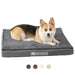 Non-skid Washable Waterproof Memory Foam Pet Bed for Small