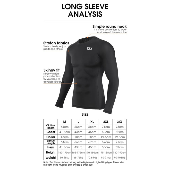 Skin Fit Long Sleeves Sports Tshirt with Pants