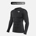 Skin Fit Long Sleeves Sports Tshirt with Pants