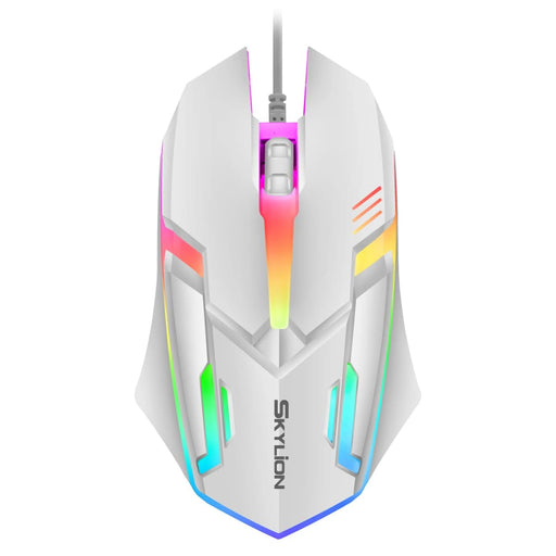Skylion F1 Wired Mouse Colourful Lighting For Gaming Office