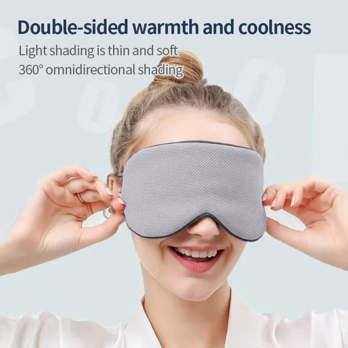 Sleeping Eye Mask Korean Style Ice Silk Warm and Cool Dual