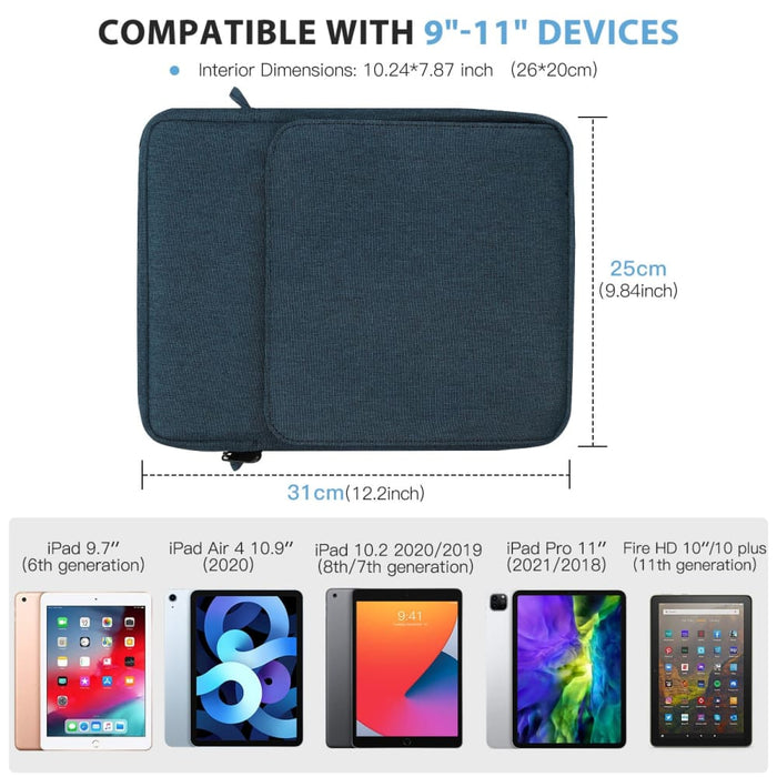 Sleeve Shoulder Bag for 9-11 Inch Tablet Ipad