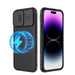 Slide Camera Protection Magnetic Back Cover for Iphone 15