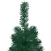 Slim Artificial Half Christmas Tree with Stand Green 150 Cm