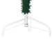 Slim Artificial Half Christmas Tree with Stand Green 150 Cm