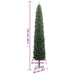 Slim Christmas Tree with Stand 270 Cm Pvc Tpilna