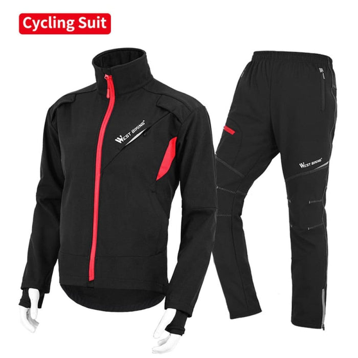 Slim Fit Comfortable Cycling Jacket and Pant Set