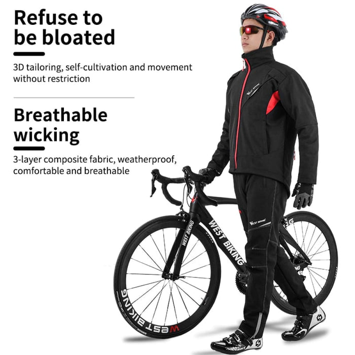 Slim Fit Comfortable Cycling Jacket and Pant Set