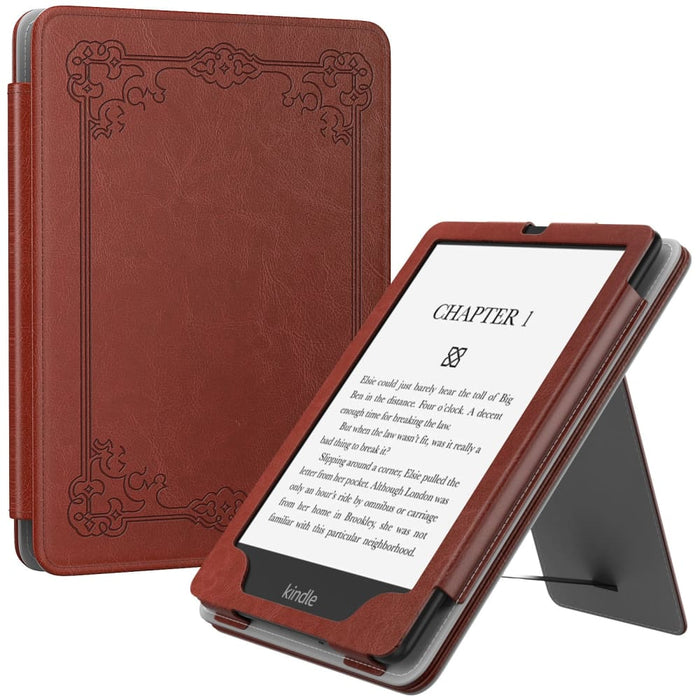 Slim Pu Folding Stand Auto Wake Sleep Case for Kindle