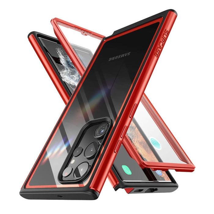 Slim Frame Clear Protective Case with Built-in Screen