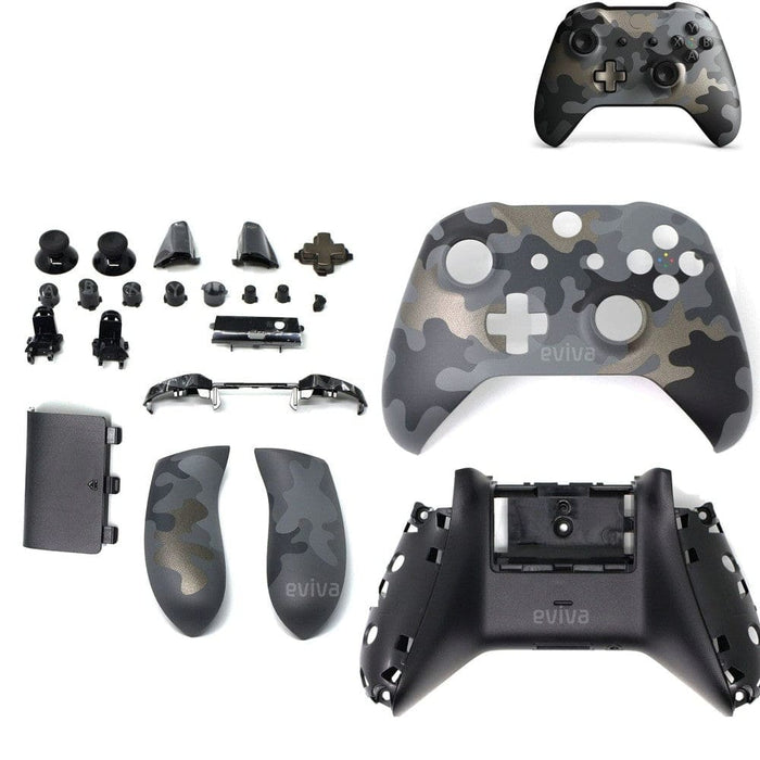 Slim Gamepad Full Housing Shell Case Mod Kit Matte