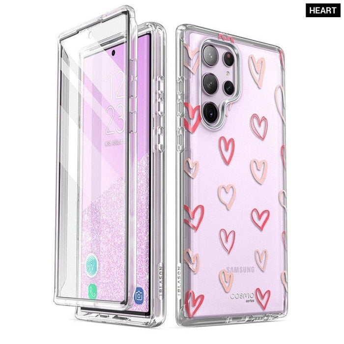 Slim Stylish Protective Case with Built-in Screen Protector