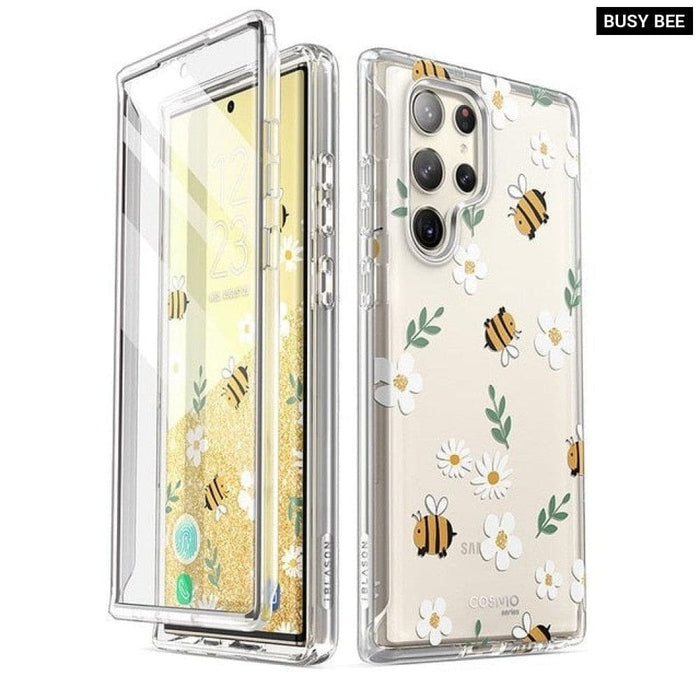 Slim Stylish Protective Case with Built-in Screen Protector