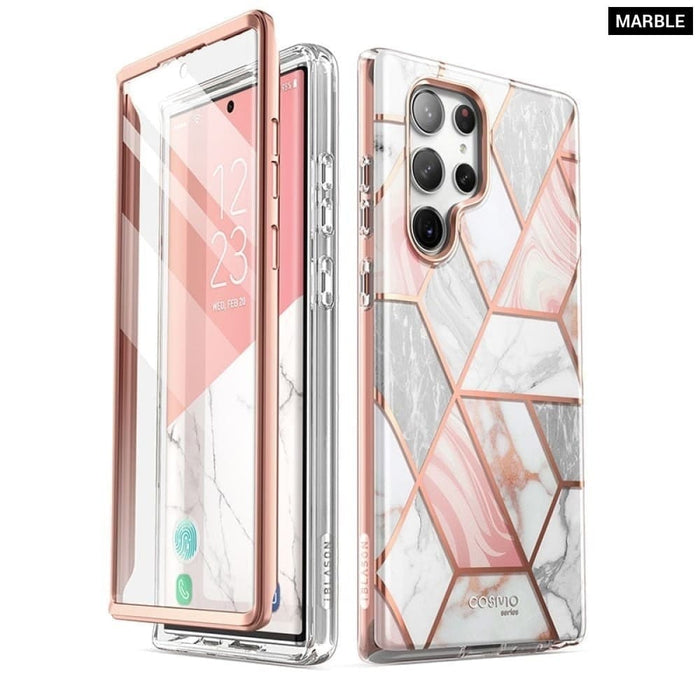 Slim Stylish Protective Case with Built-in Screen Protector