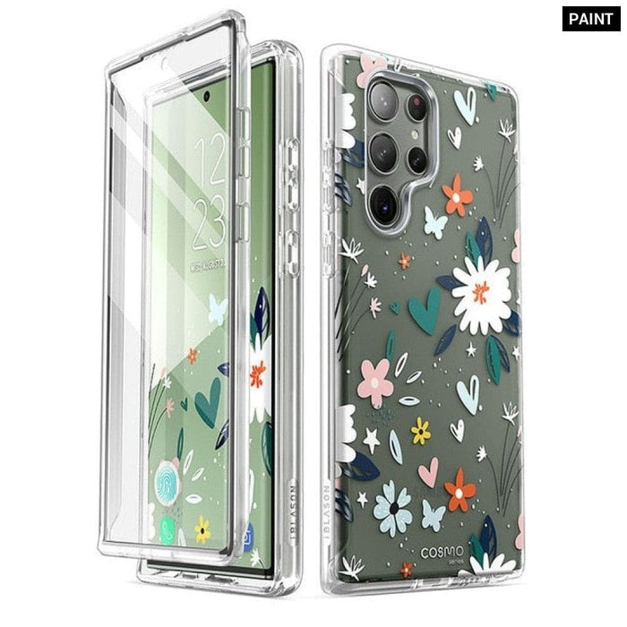 Slim Stylish Protective Case with Built-in Screen Protector