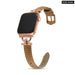 Slim Thin Correa Leather Watchband for Apple Watch