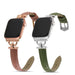 Slim Thin Correa Leather Watchband for Apple Watch