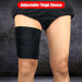 Non-slip Adjustable Thigh Support Brace with Nylon Button
