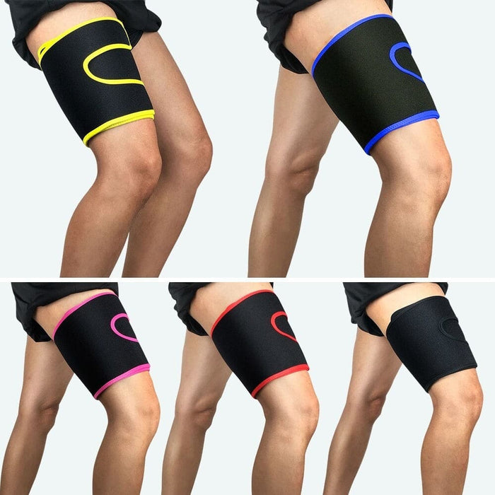 Non-slip Adjustable Thigh Support Brace with Nylon Button