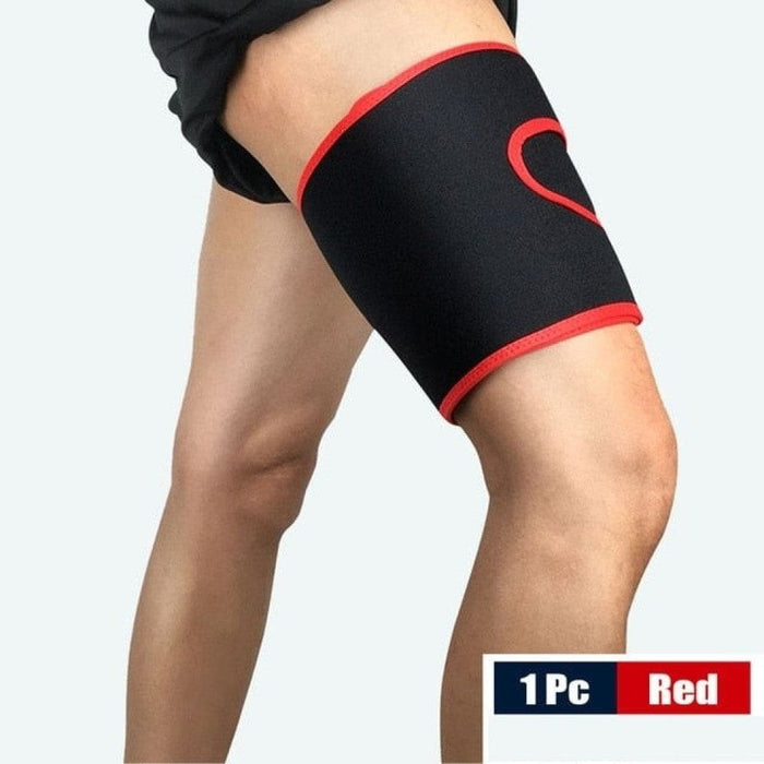 Non-slip Adjustable Thigh Support Brace with Nylon Button