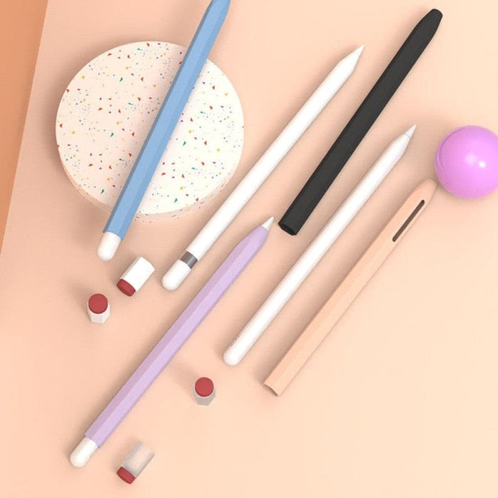 Non-slip Anti-fall Silicone Stylus Pen Case for Apple