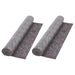 Non-slip Painter Fleece 2 Pcs 50 m 180 g M² Grey Oaxlkl