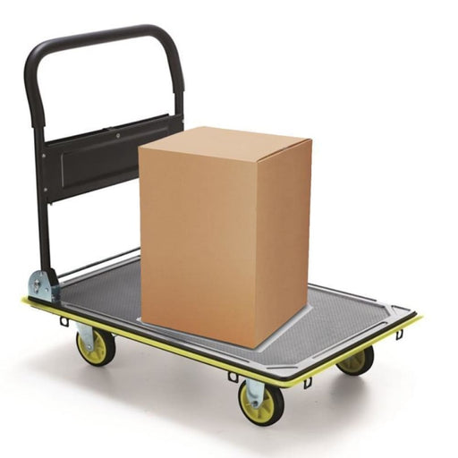 Pvc Non-slip Platform Surface Folding Trolley