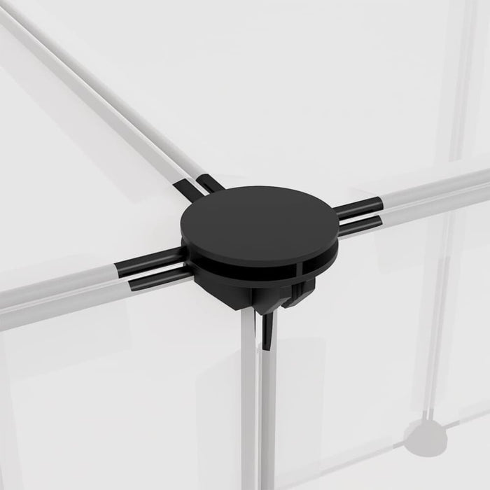 Small Animal Cage Transparent 143x107x93 Cm Pp and Steel