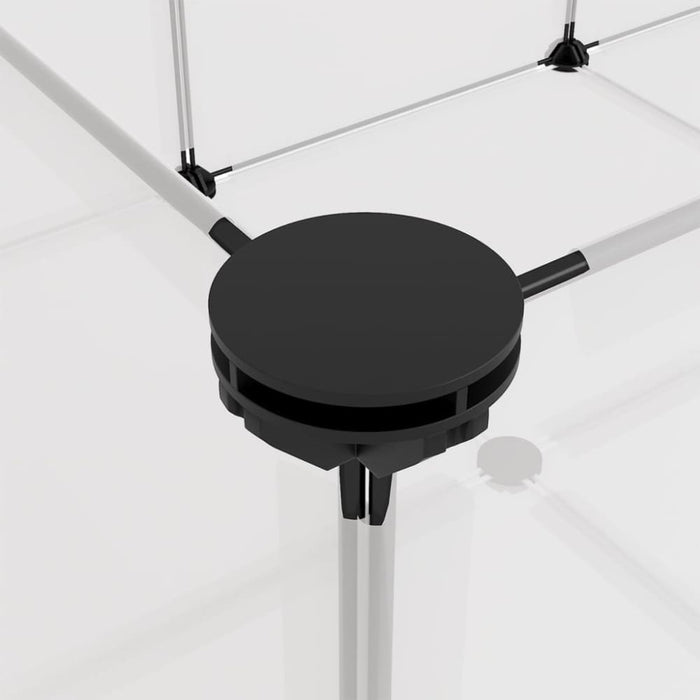 Small Animal Cage Transparent 144x74x46.5 Cm Pp and Steel