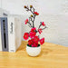 Small Artificial Bonsai Tree With Pot Home Decor
