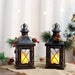 Small Metal Candle Holder Hanging Lantern for Bedroom