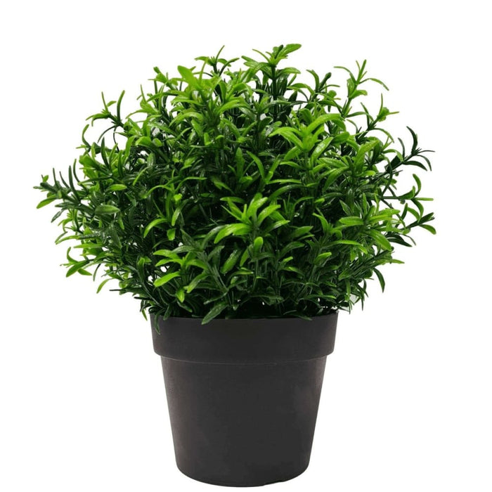 Small Potted Artificial Bright Rosemary Herb Plant Uv