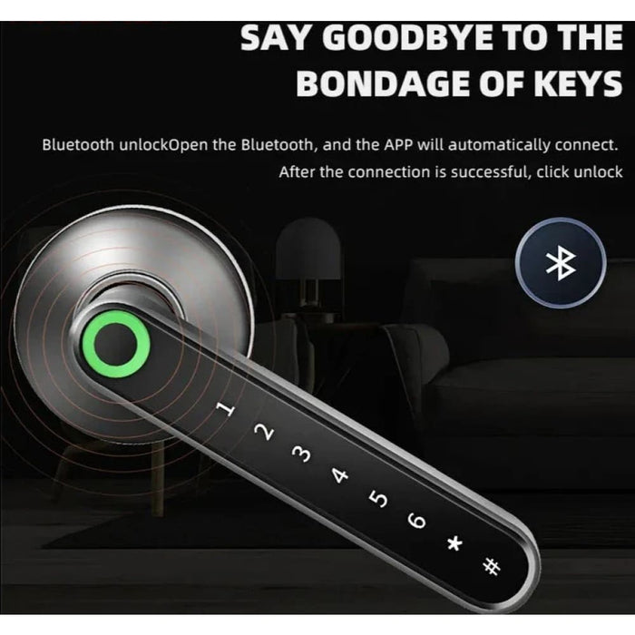 Smart Biometric Fingerprint Door Lock Keyless Entry