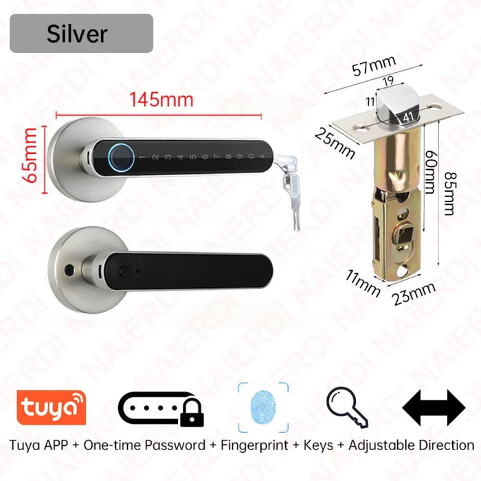 Smart Biometric Fingerprint Door Lock Keyless Entry
