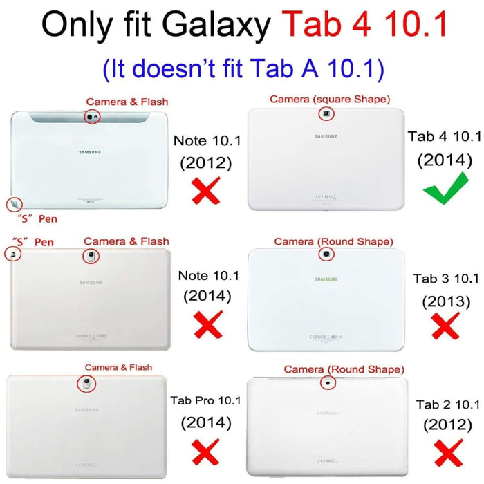 Smart Case For Samsung Galaxy Tab 4 10.1 Sm - t530 T533 Sm