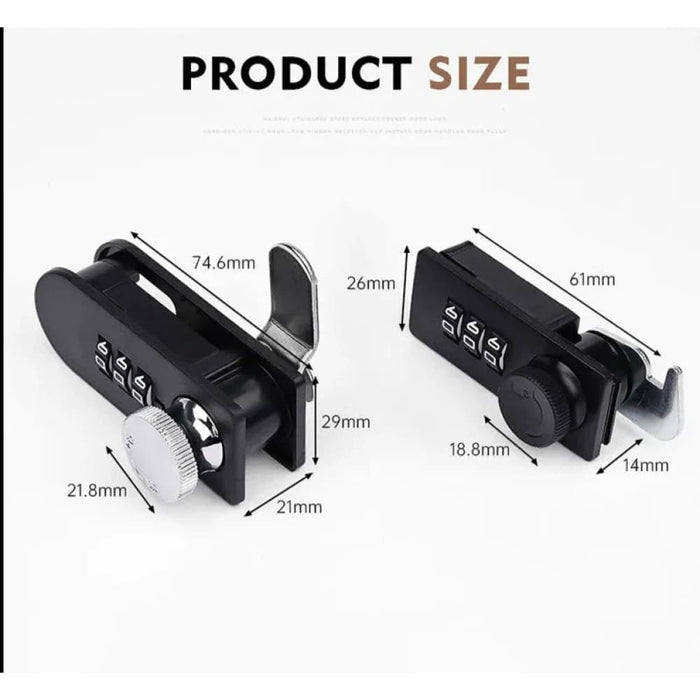Smart Combination Drawer Lock For Home Or Office