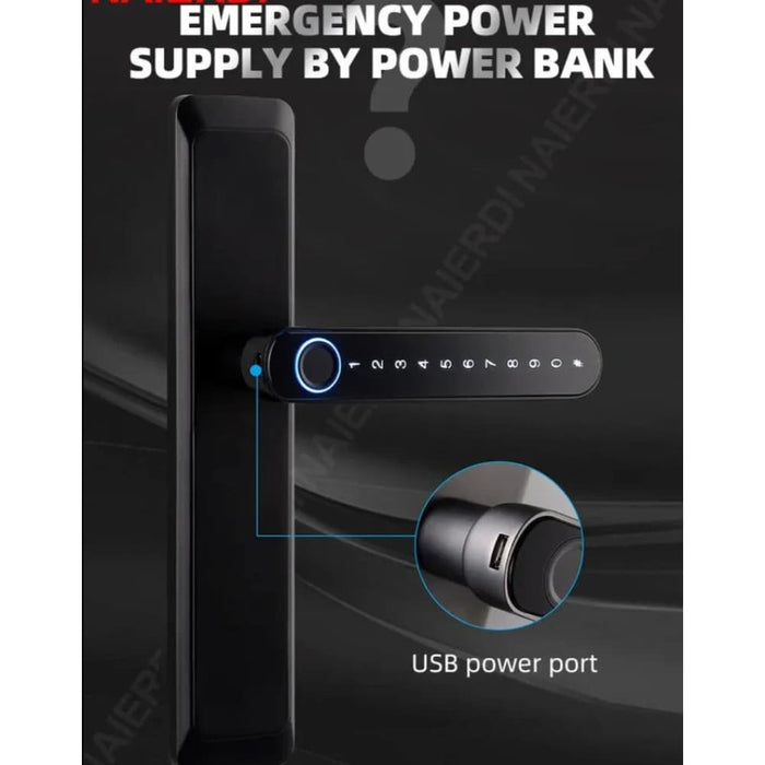 Smart Fingerprint Door Lock With Tuya App Keyless Entry