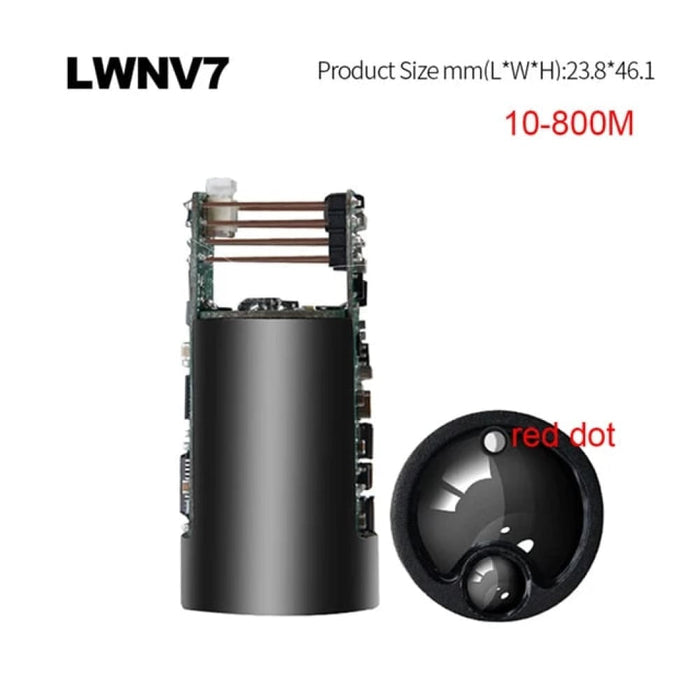 Smart Laser Rangefinder Module for Long Distance Measurement