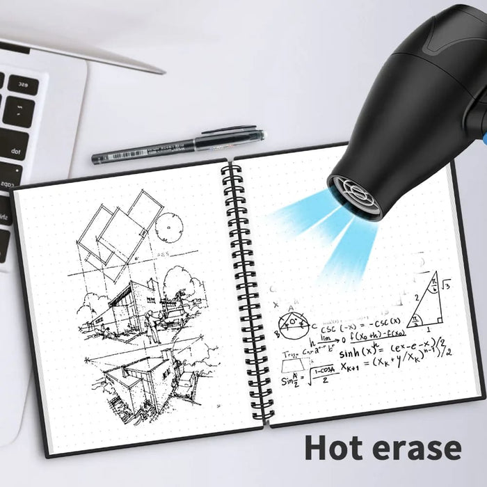 Smart Reusable Erasable Notebook A6 Size with Microwave