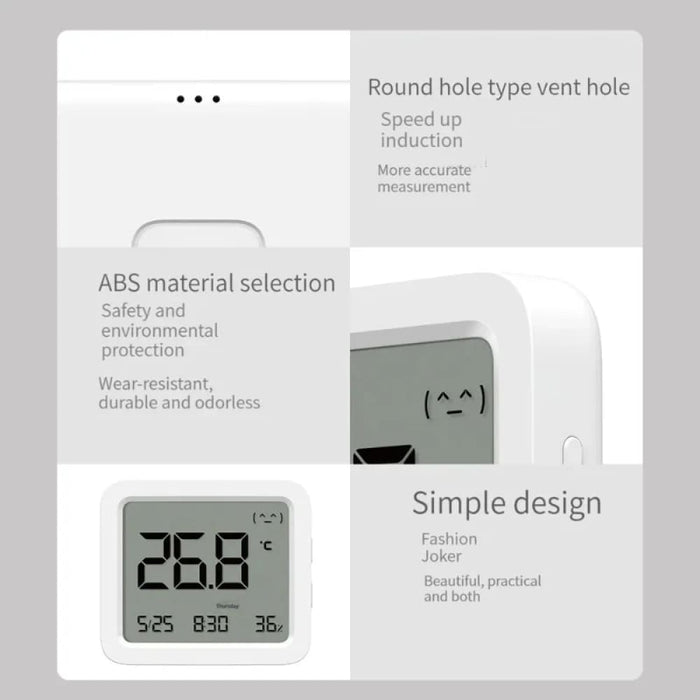 Smart Temperature Humidity Sensor with Mijia App