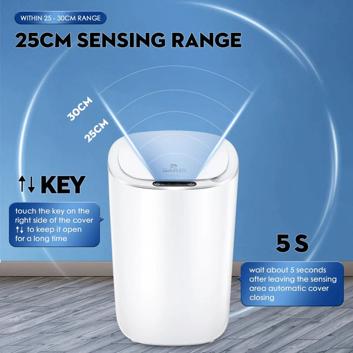 Smart Waterproof Automatic Sensor Trash can for Kitchen