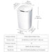 Smart Waterproof Automatic Sensor Trash can for Kitchen