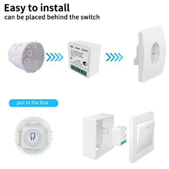 Smart Wifi Switch 2 Way Control Alexa Google Home Cozylife