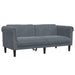Sofa 2-seater Dark Grey Velvet Tixpil